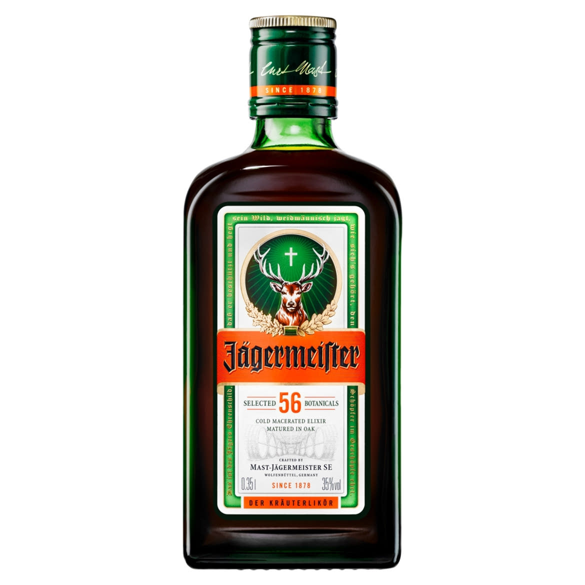 Jägermeister gyógynövény likőr 35%