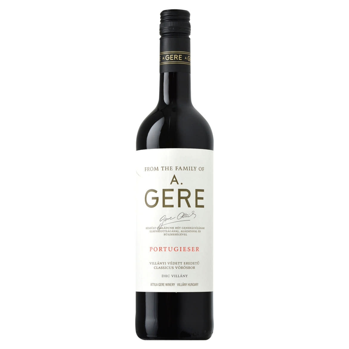 Gere Portugieser száraz vörösbor 12% 0,75 l