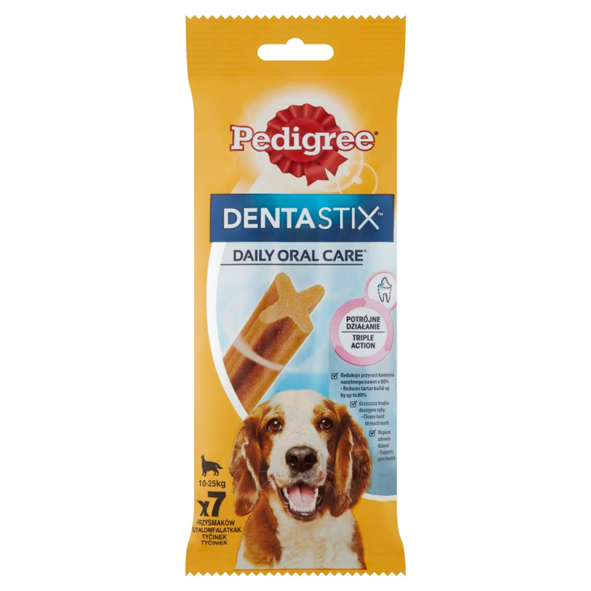 Pedigree DentaStix jutalomfalat 10-25 kg-os kutyák számára