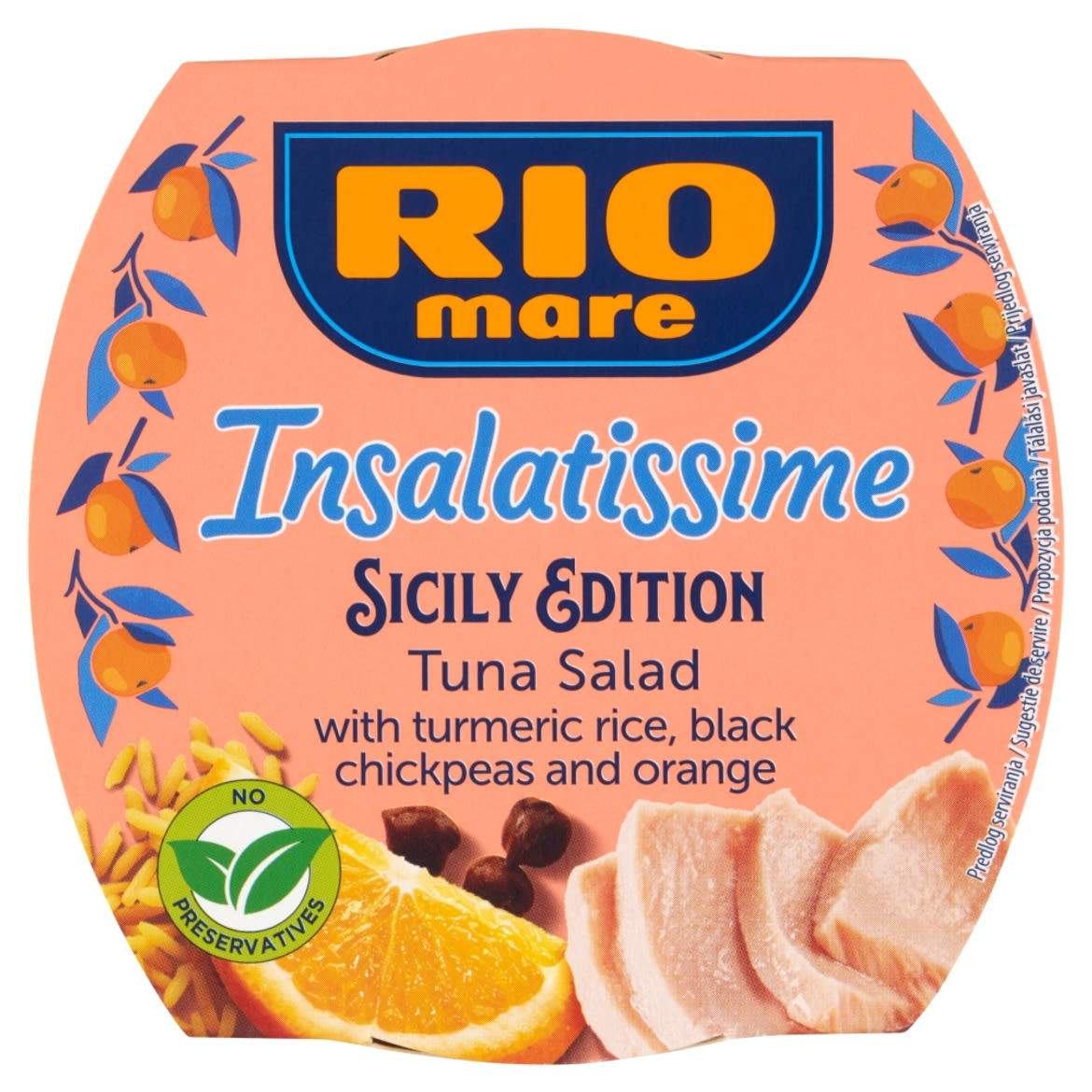 Rio Mare Insalatissime Sicily Edition zöldséges készétel tonhallal