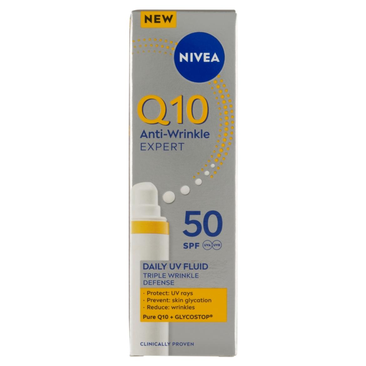 Nivea Q10 Anti-Wrinkle Uv nappali fluid FF50 -