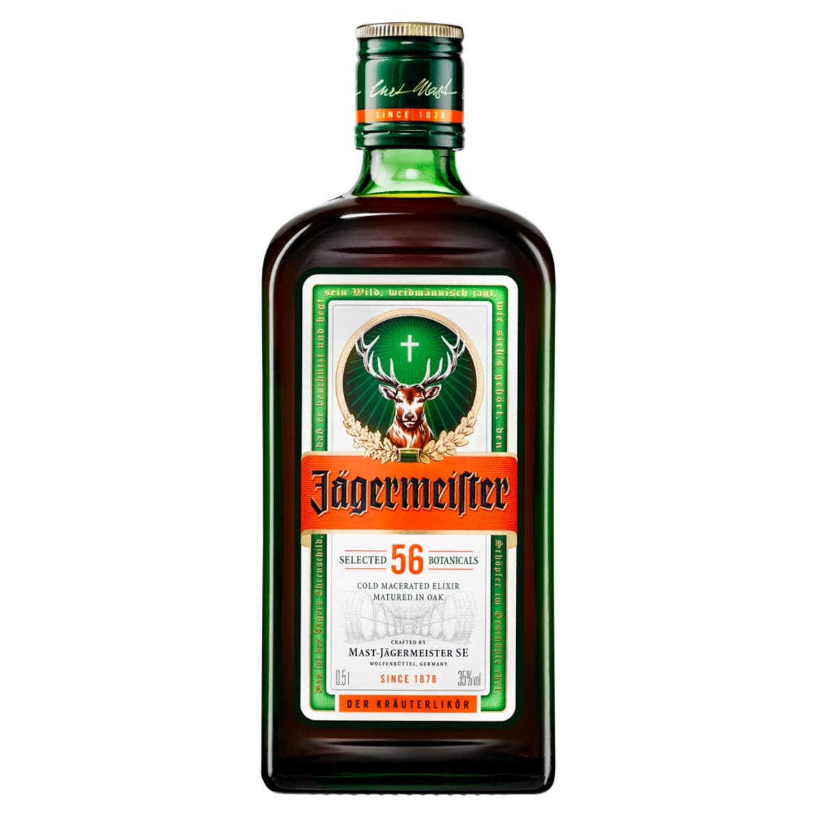 Jägermeister gyógynövény likőr 35%