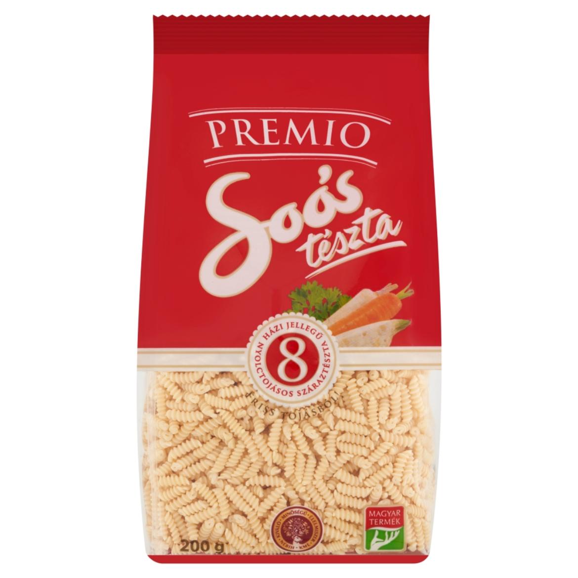 Soós Premio csiga házi jellegű 8 tojásos száraztészta