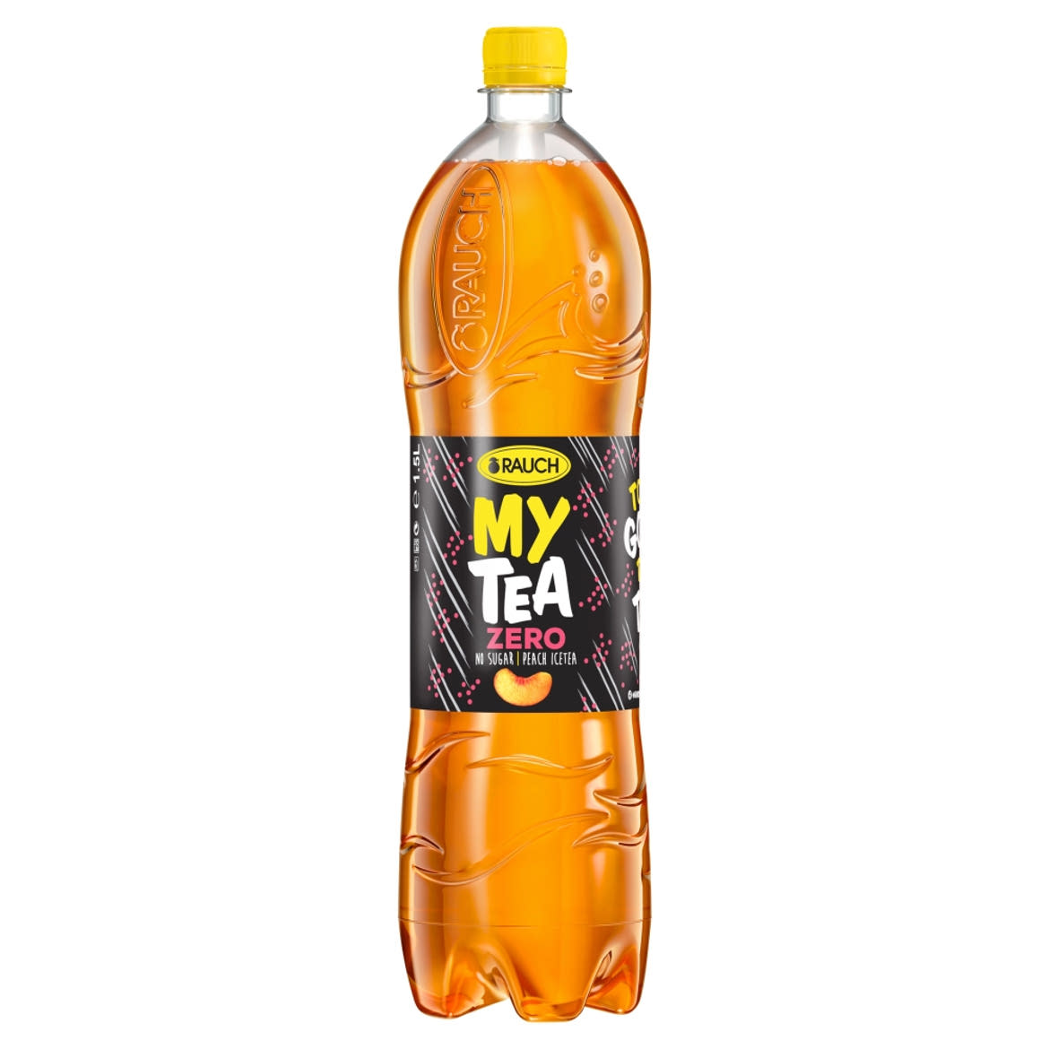 Rauch My Tea Zero cukormentes ice tea őszibarackos üdítőital fekete teából, édesítőszerekkel