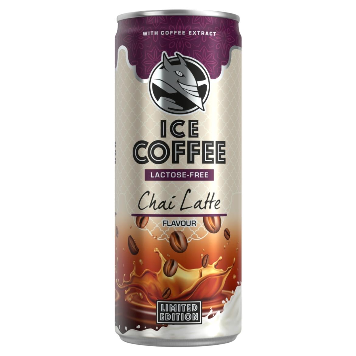 Ice Coffee Chai Latte fűszeres ízű laktózmentes ital tejjel, és kávékivonattal