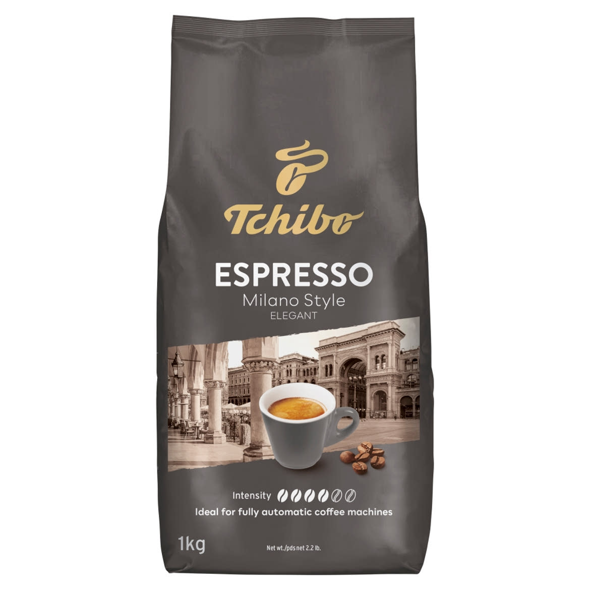 Tchibo Espresso Milano Style szemes, pörkölt kávé