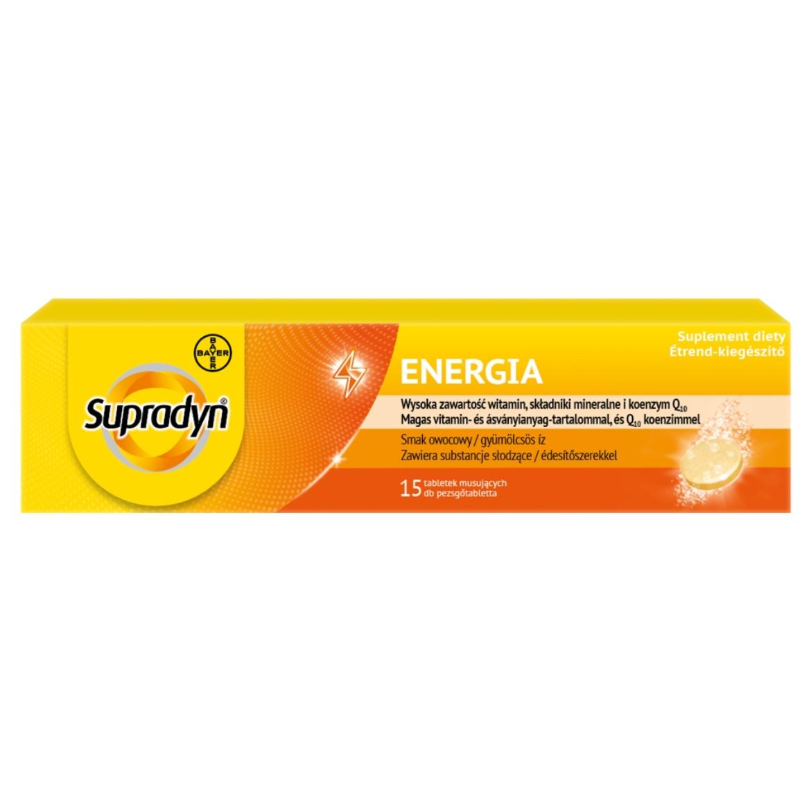 Supradyn Energia pezsgőtabletta