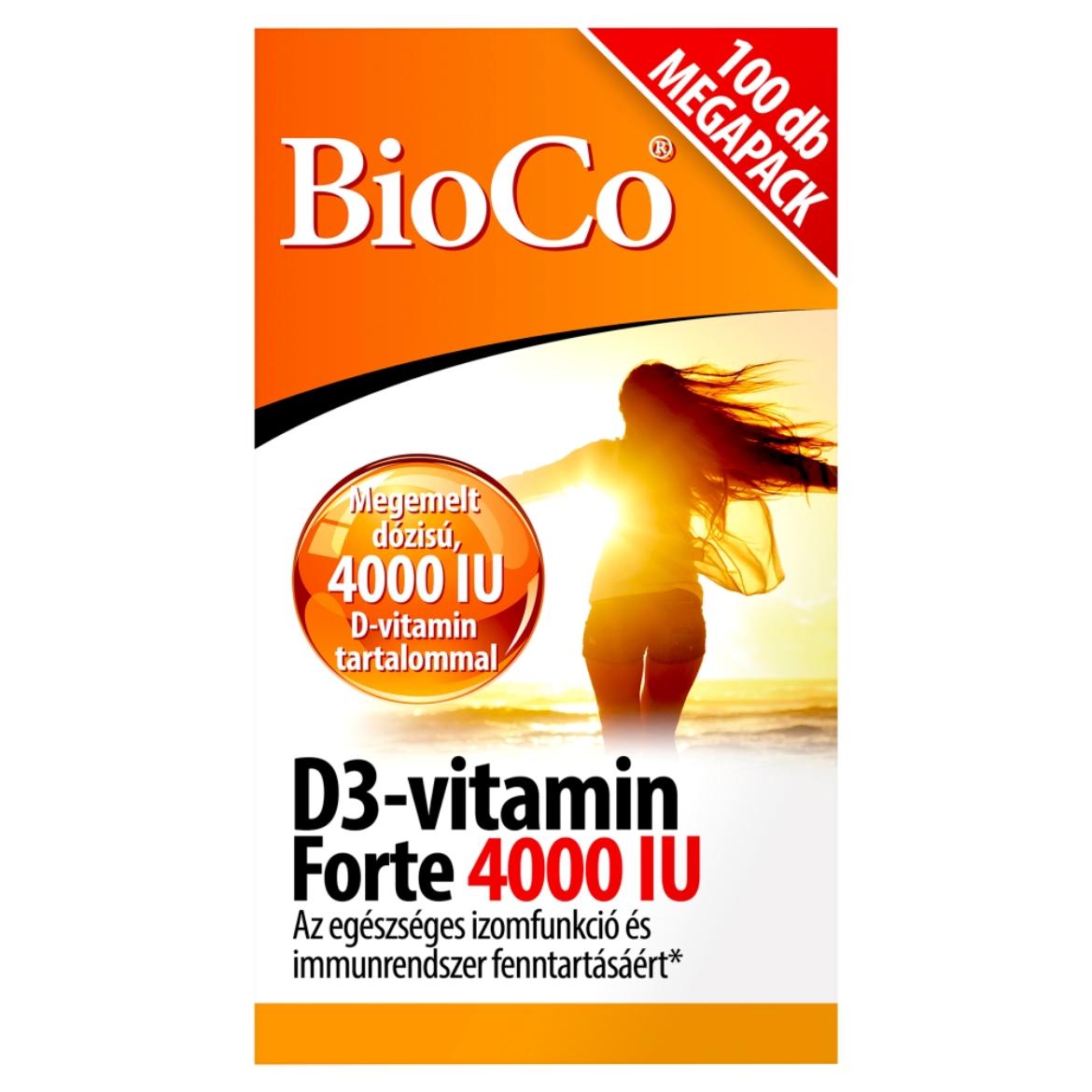 BioCo D3-vitamin Forte 4000 IU Megapack tabletta