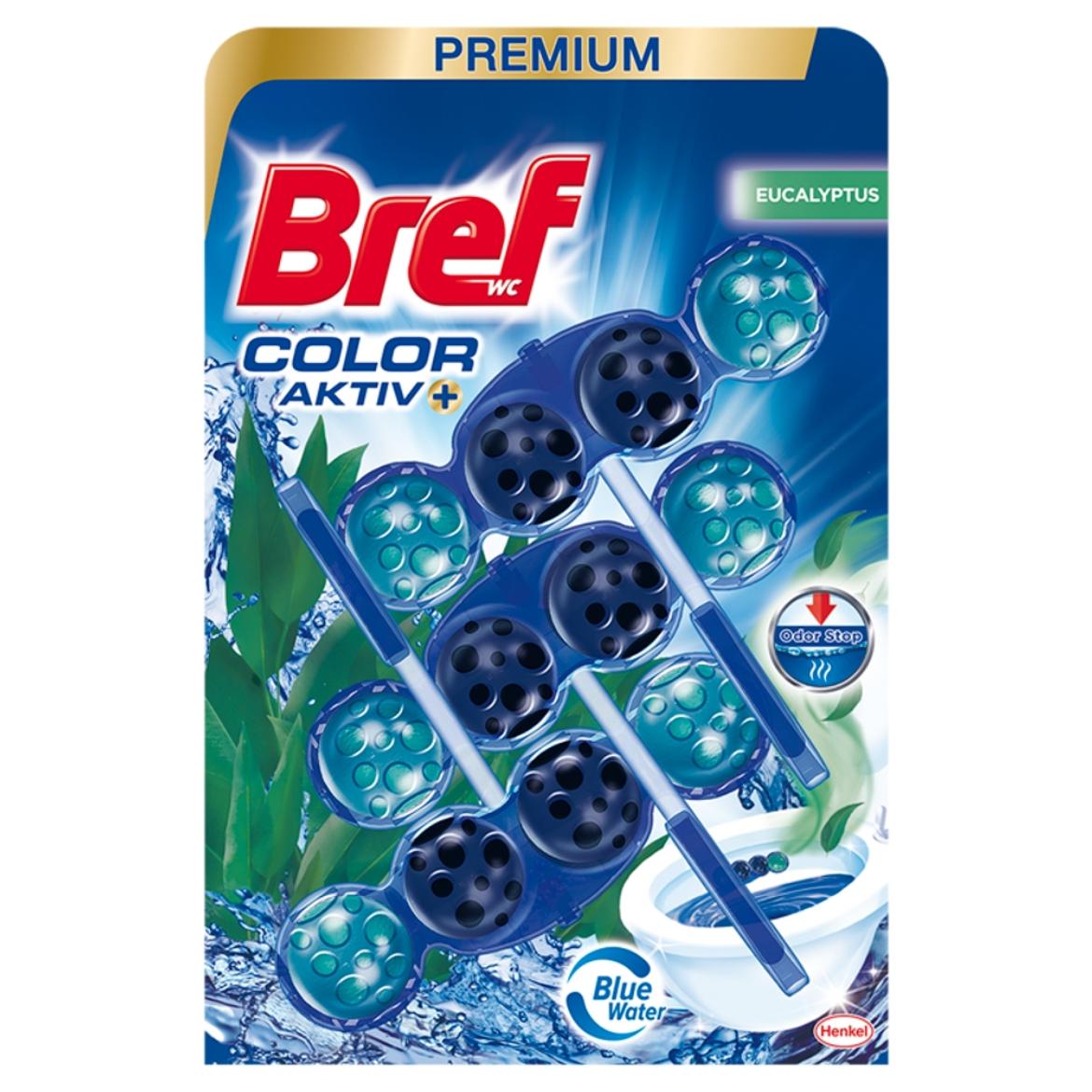 Bref Color Aktiv Eucalyptus WC-frissítő 3 x