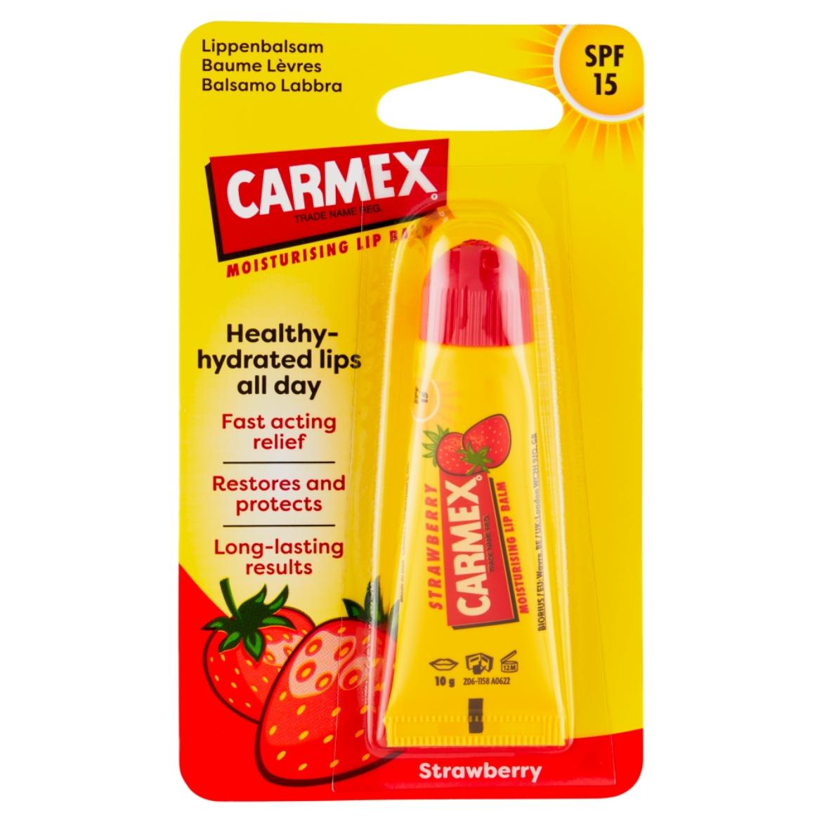 Carmex ajalápoló, tubusos, eper ízzel és illattal