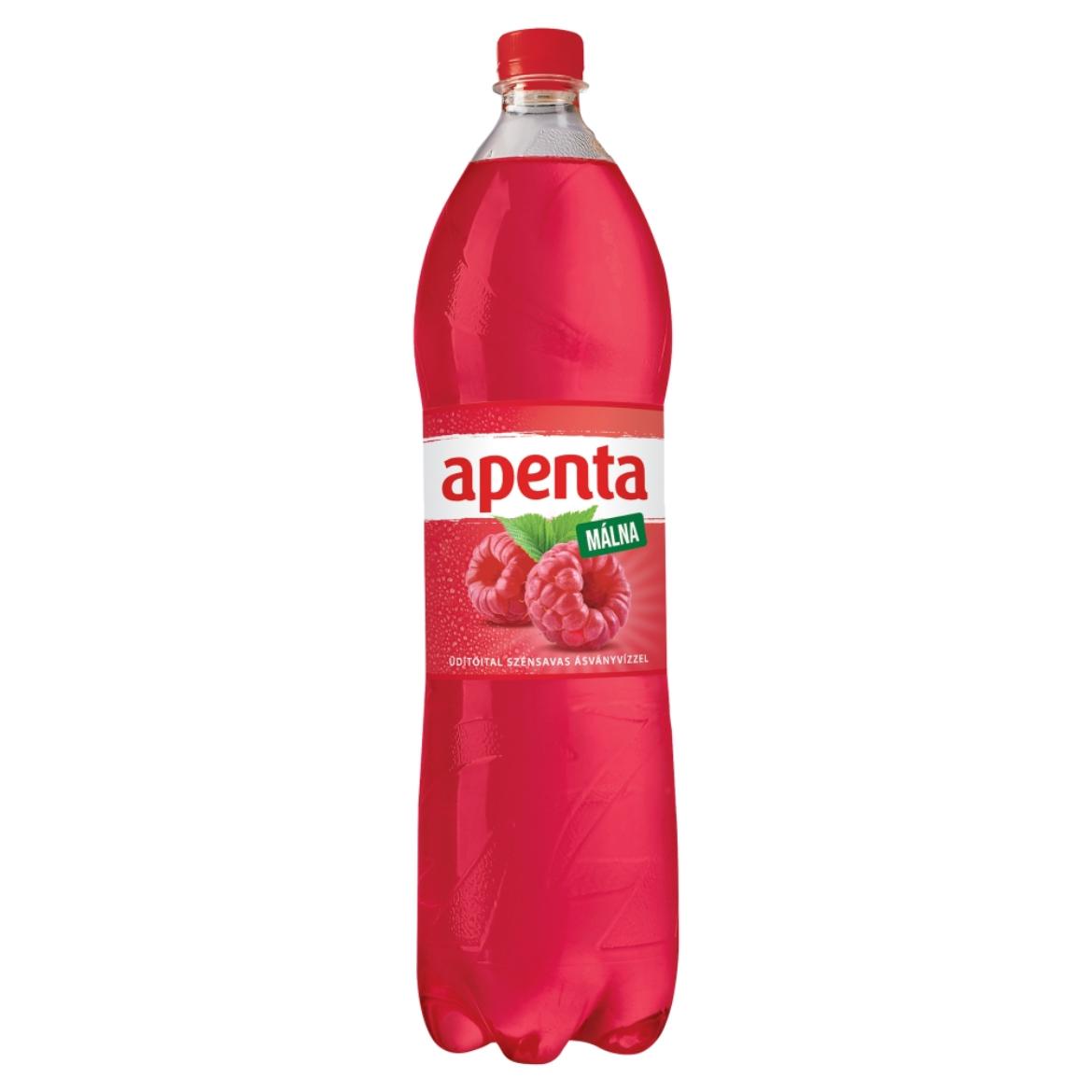 Apenta málna szénsavas üdítőital természetes ásványvízzel