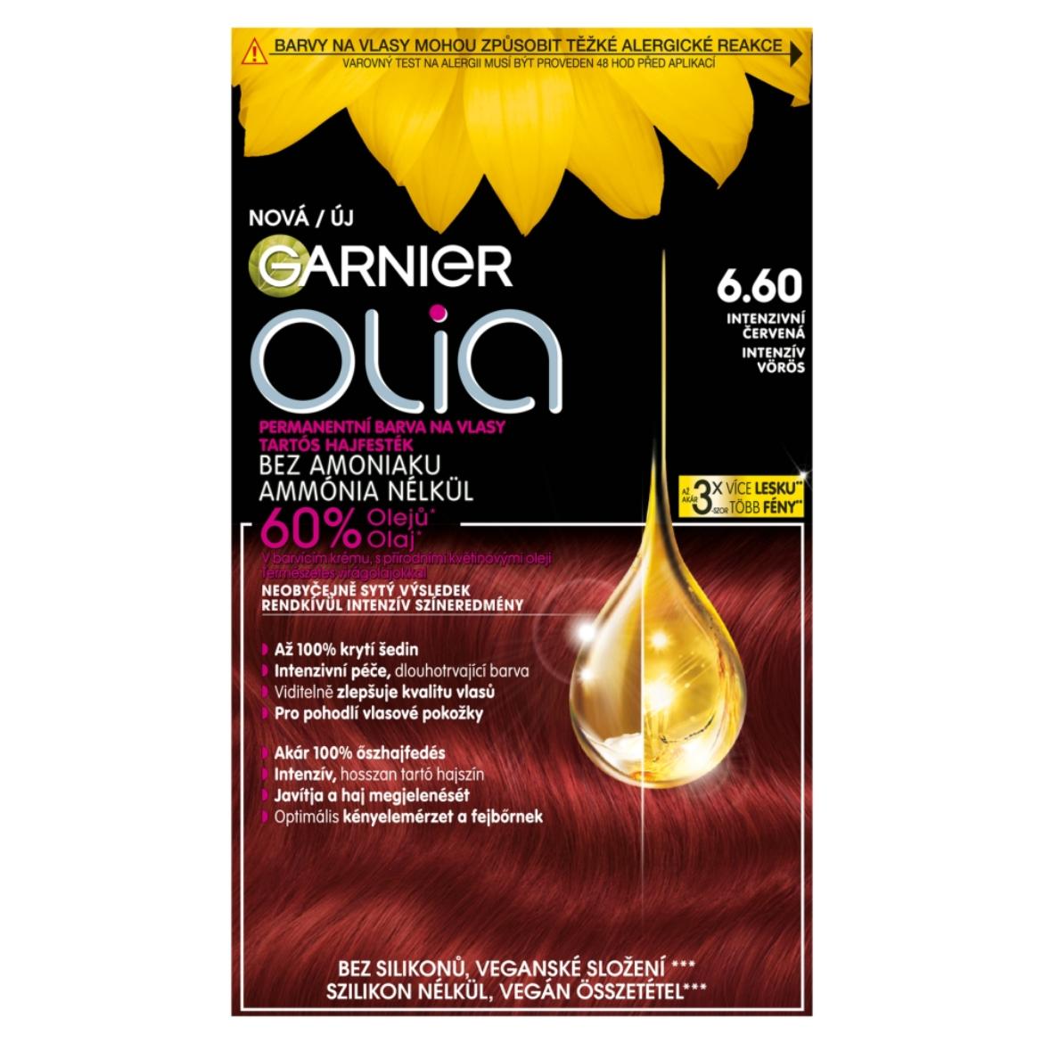 Olia Tartós Hajfestékív Vörös