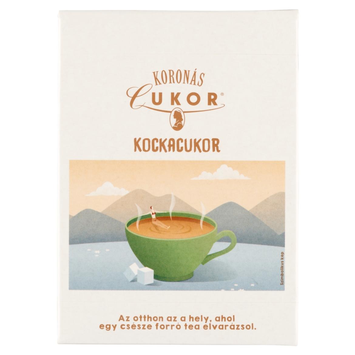Koronás Cukor kockacukor