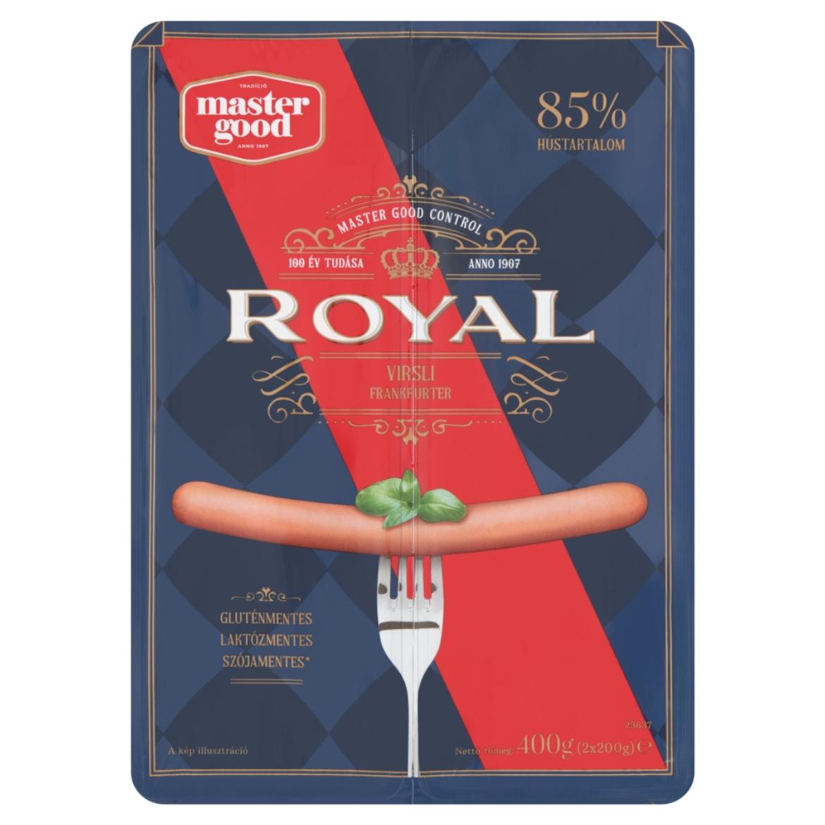 Master Good Royal füstölt sertésvirsli juhbélben 2 x  (400 g)