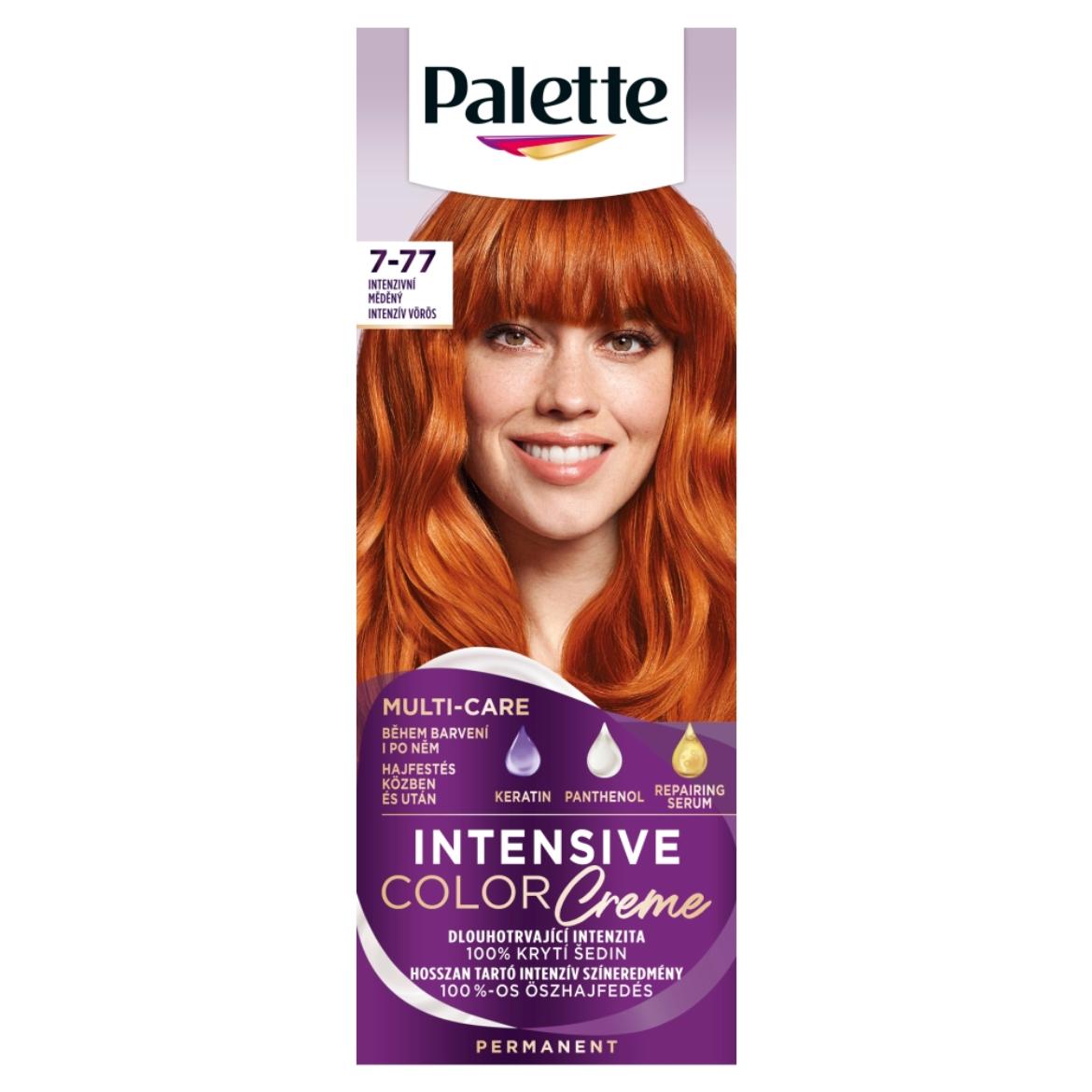 Palette Intensive Color Creme hajfesték 7-77 Intenzív vörös