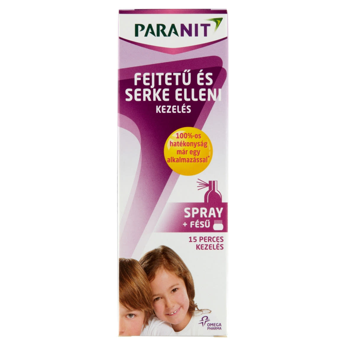 Paranit Fejtetű és serke elleni spray  + fésű