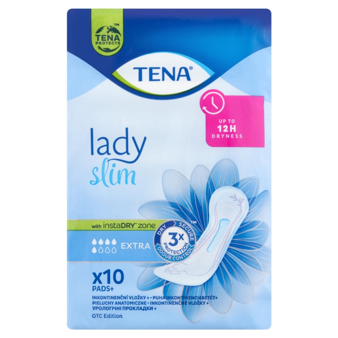 Tena Lady Slim Extra puha inkontinenciabetét rendszeres vizeletvesztésre 10 db
