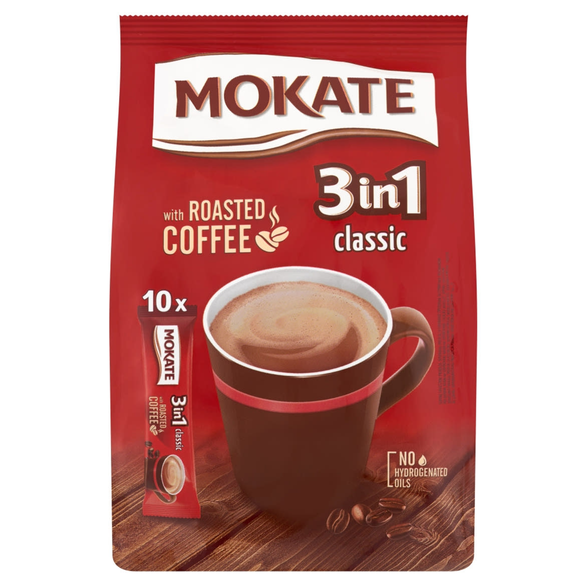 Mokate 3in1 Classic azonnal oldódó kávéspecialitás 10x