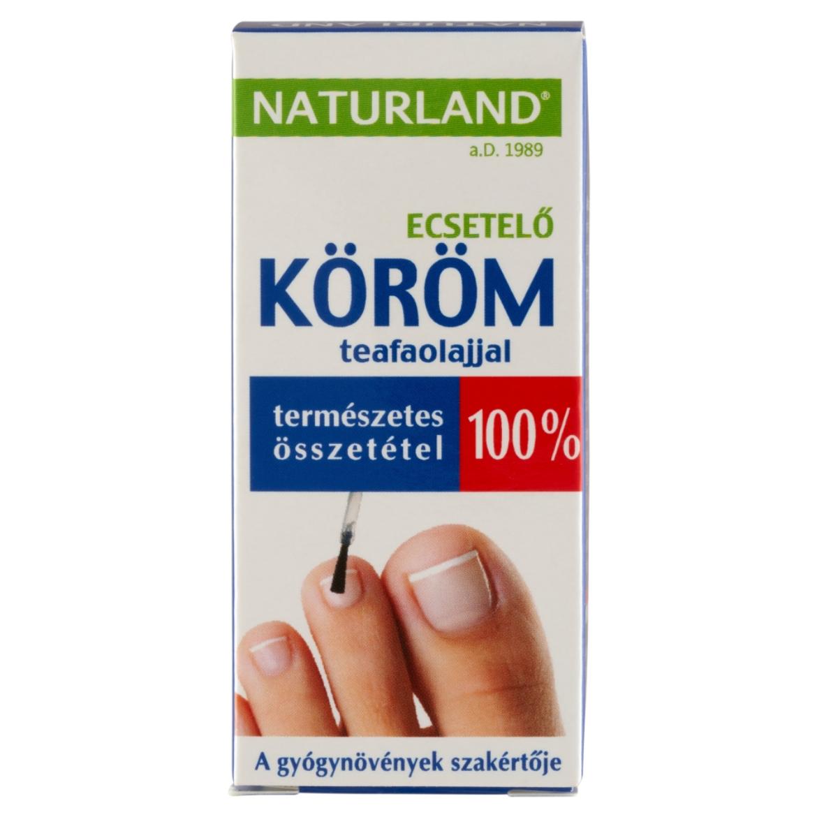 Naturland Premium Nail Care körömecsetelő teafaolajjal