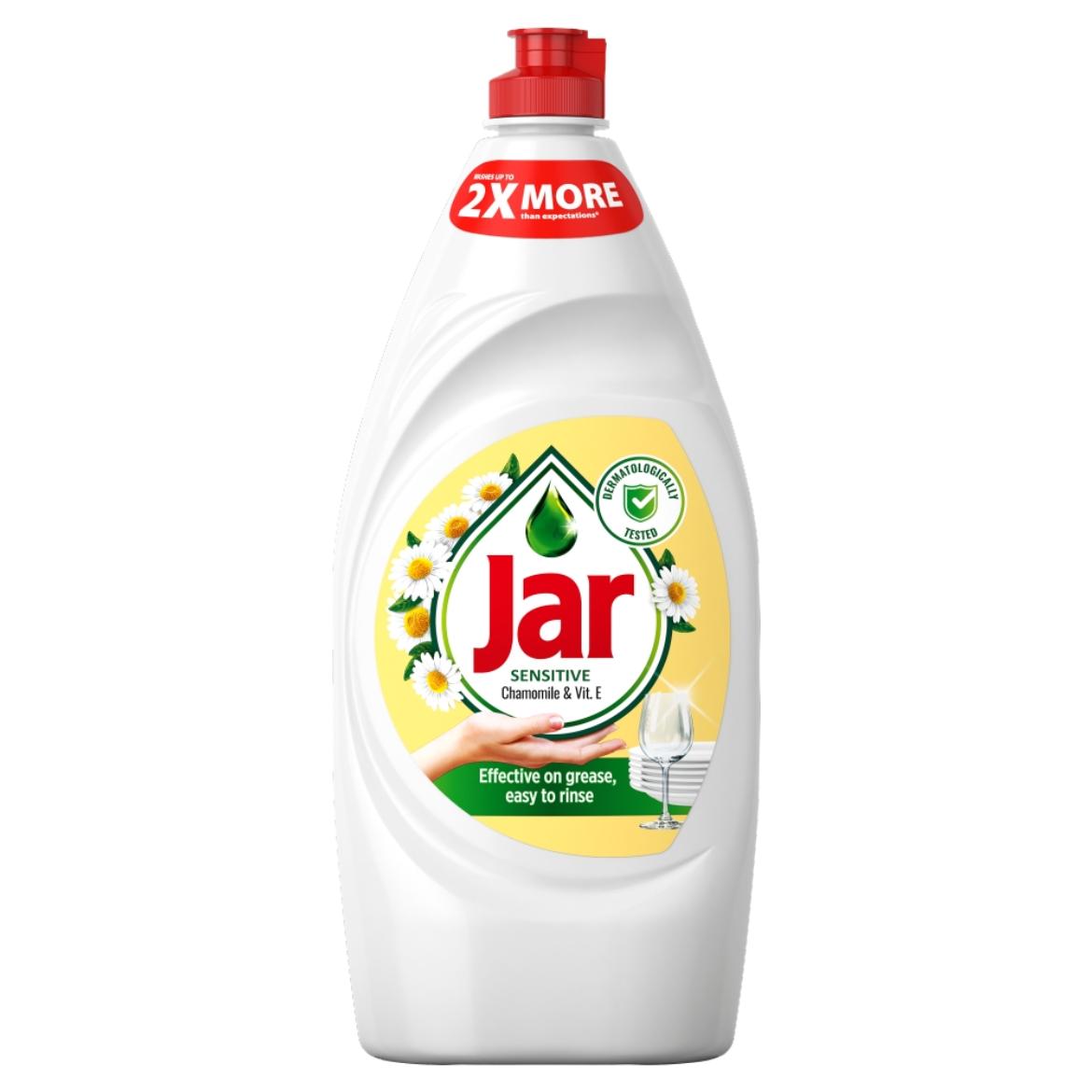 Jar Sensitive Mosogatószer Chamomile & Vitamin E Bőrkímélő Formulával