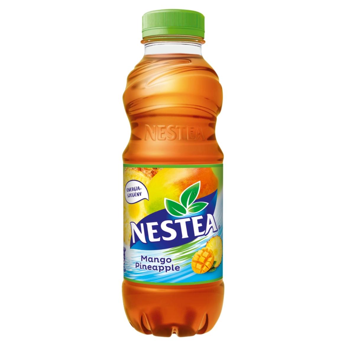 Nestea mangó-ananász ízű tea üdítőital, cukrokkal és édesítőszerrel
