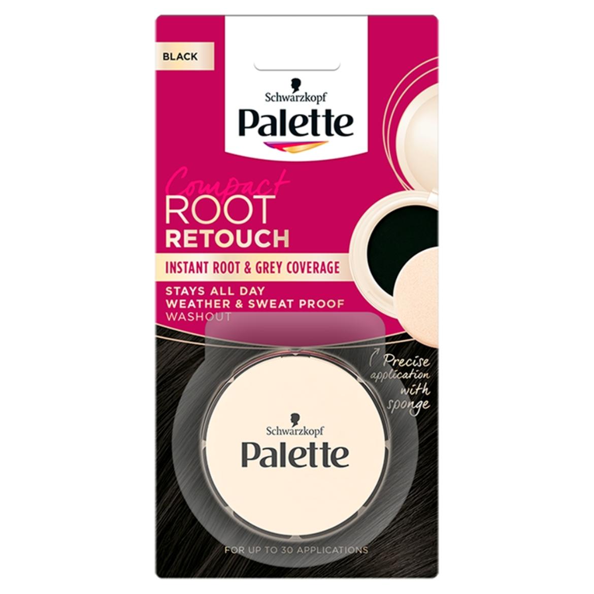 Palette Compact lenövést elfedő hajszínező, fekete