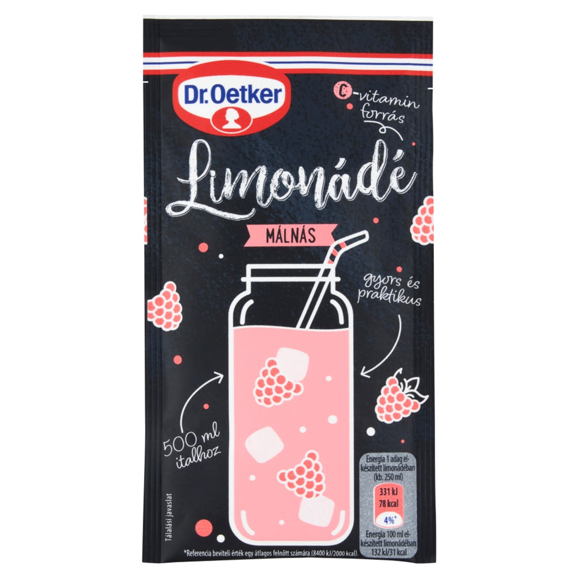 Dr. Oetker Limonádé málnás italpor