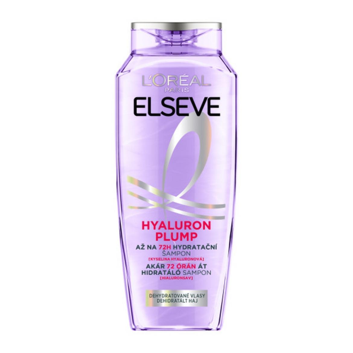 Elseve Hyaluron Plump Akár 72 órán át hidratáló sampon hialuronsavval