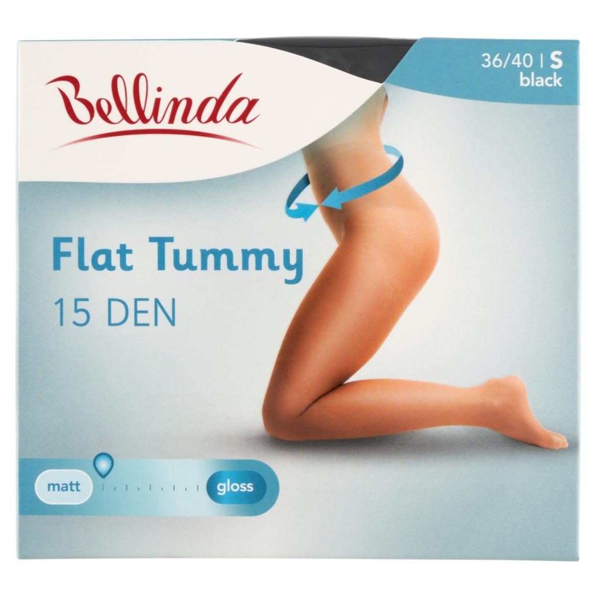 Bellinda Flat Tummy harisnya 15 DEN /fekete S