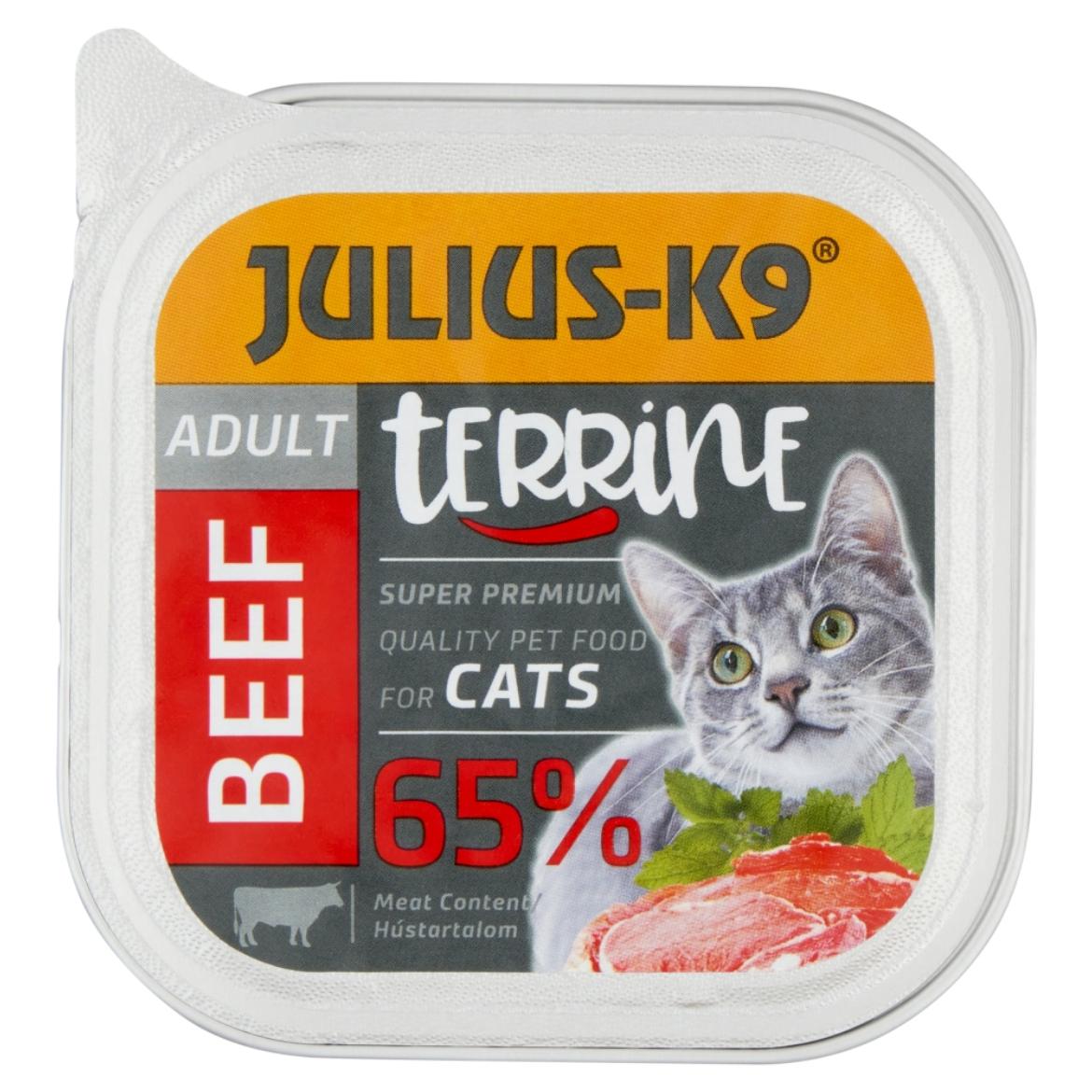 Julius-K9 marhahúsos teljes értékű eledel felnőtt macskák számára