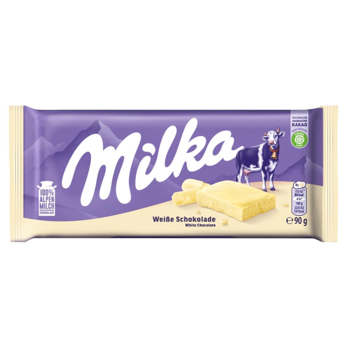 Milka fehér csokoládé