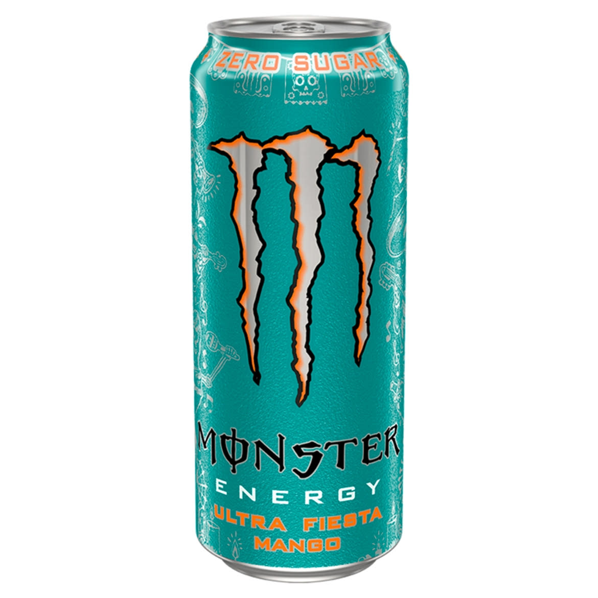 Monster Ultra Fiesta szénsavas mangó ízű ital vitaminokkal és édesítőszerekkel