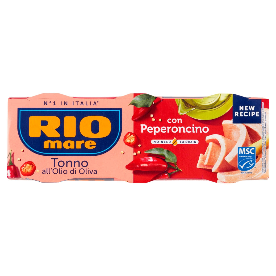Rio Mare tonhaldarab olívaolajban chili paprikával 3 x65g