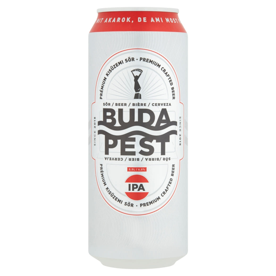 Budapest IPA prémium kisüzemi sör 6,0% 0,5 l
