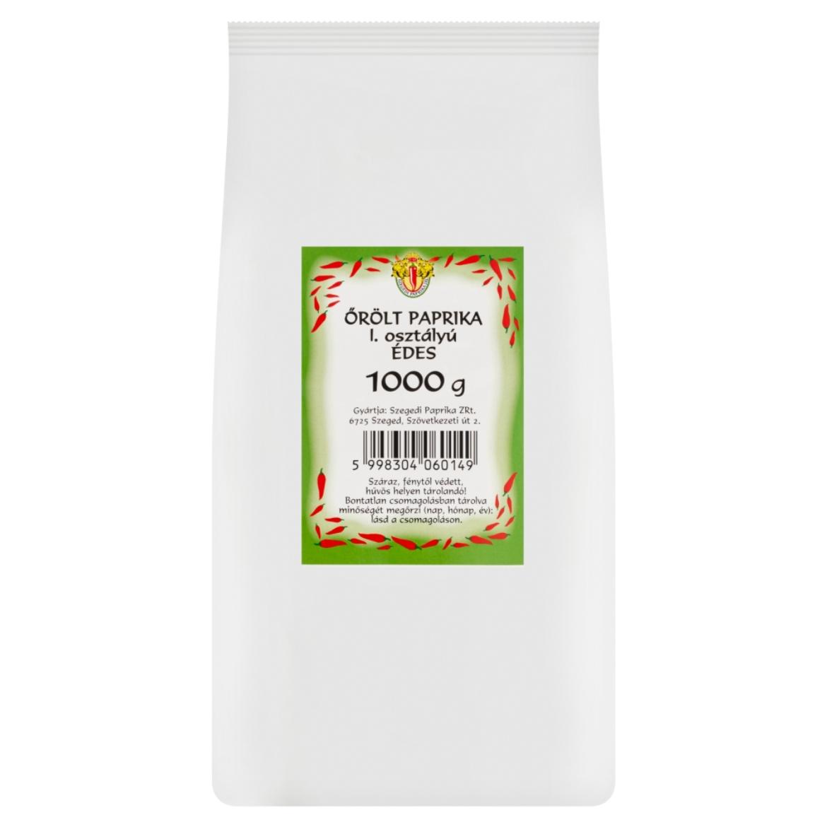 I. osztályú őrölt édes paprika