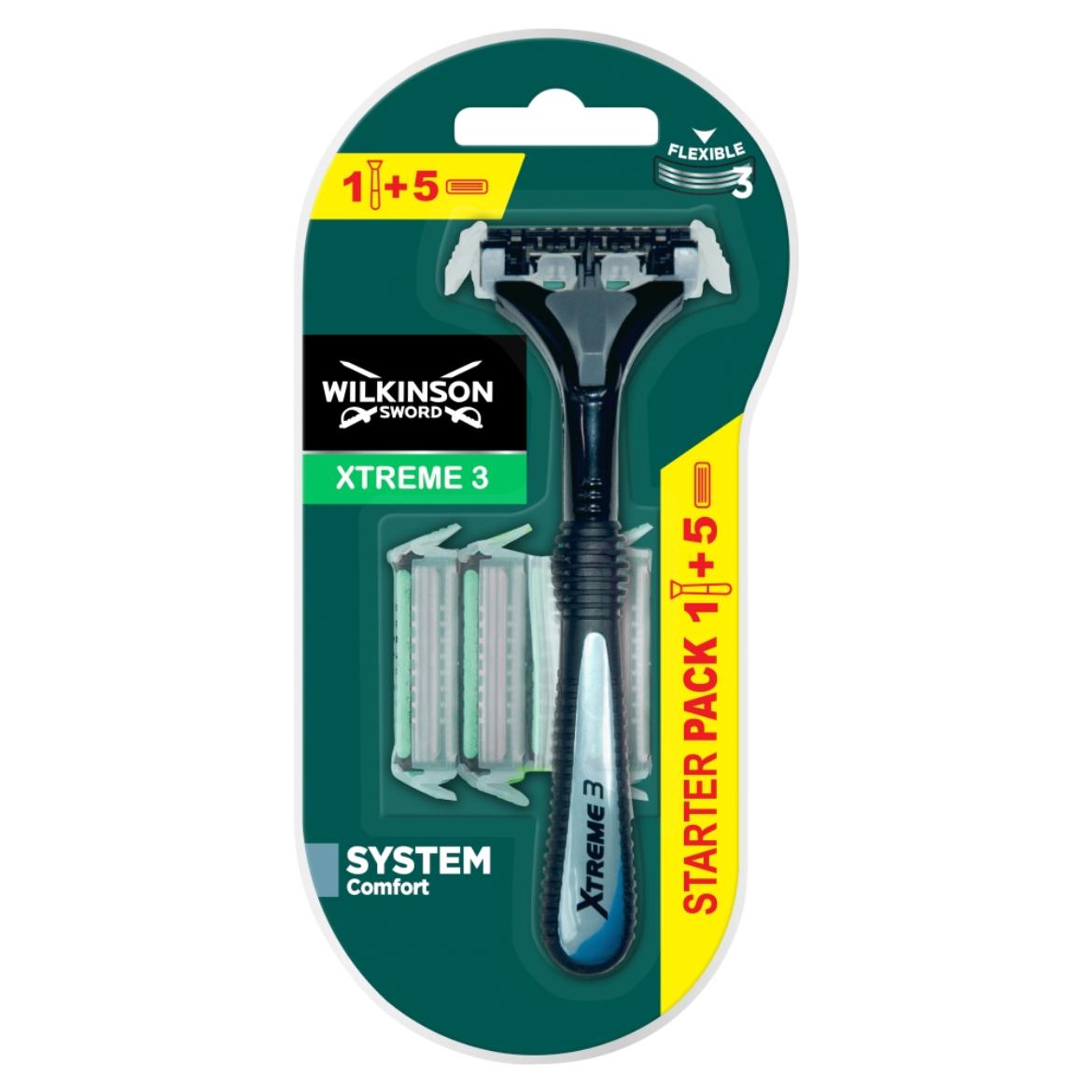 Wilkinson Sword Xtreme3 3 pengés borotvakészülék + 5 borotvabetét