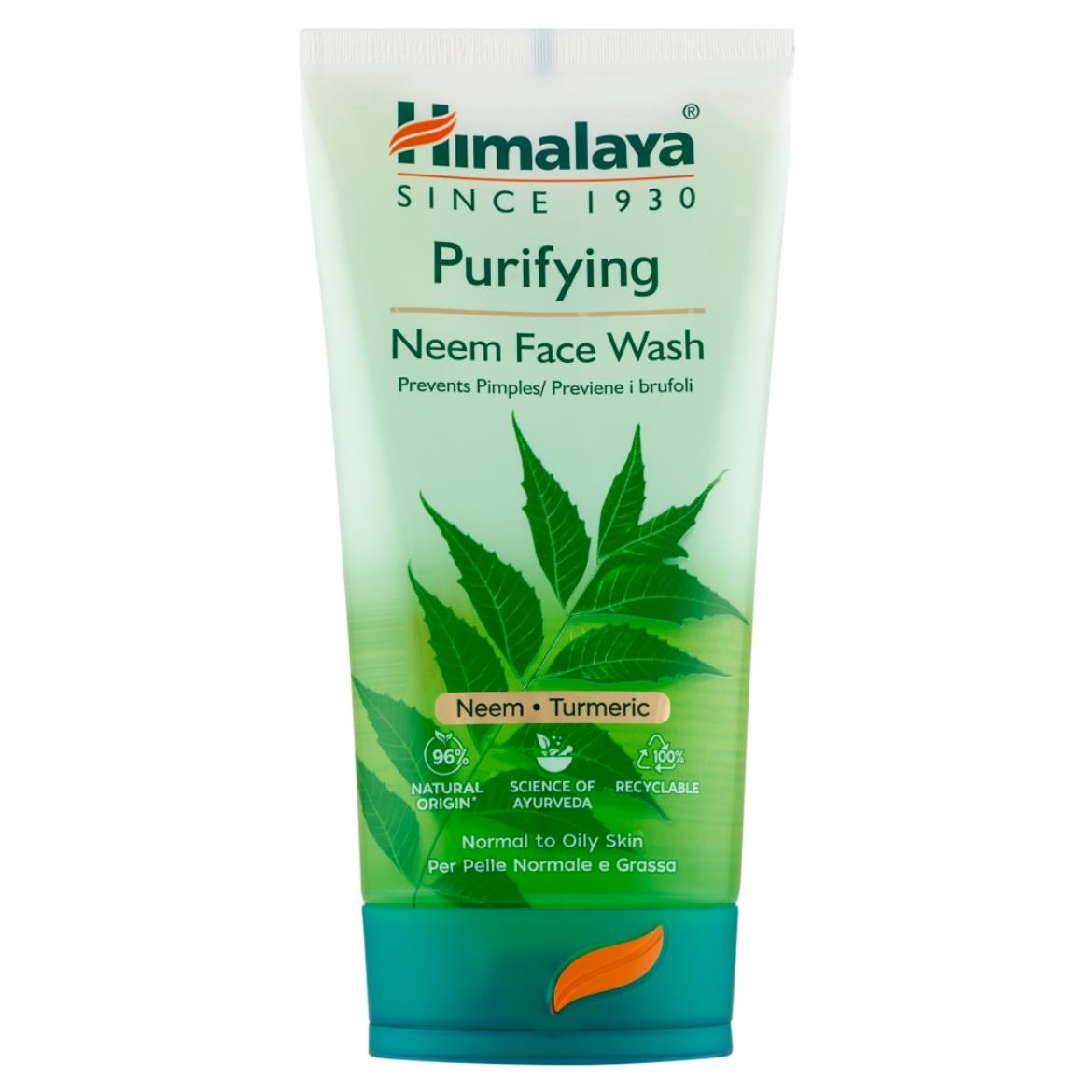 Himalaya Nim arclemosó gél normál és zsíros bőrre