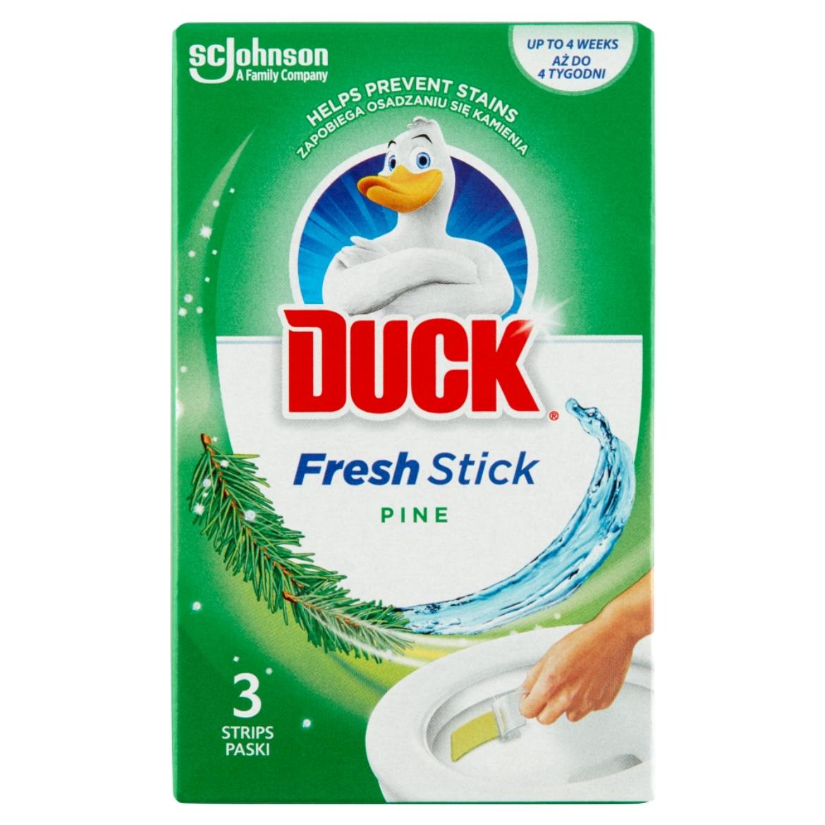 Duck Fresh Stick Fenyő zselés WC-öblítő csík 3 x  (27 g)