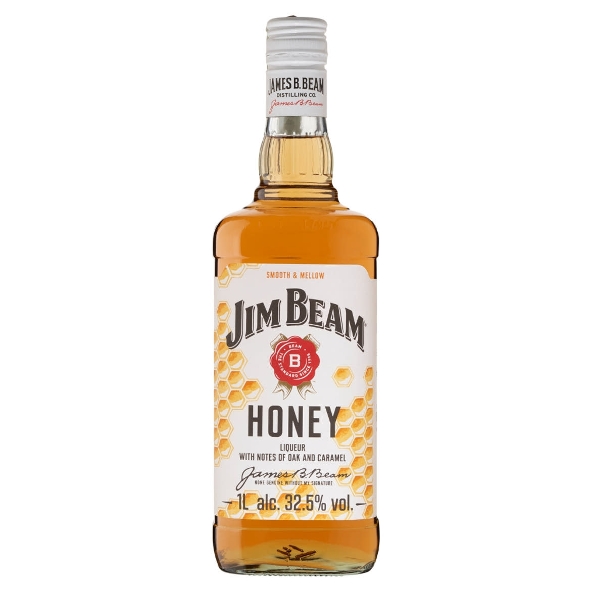 Jim Beam Honey méz ízesítésű Bourbon whiskey alapú likőr 32,5% 1 l