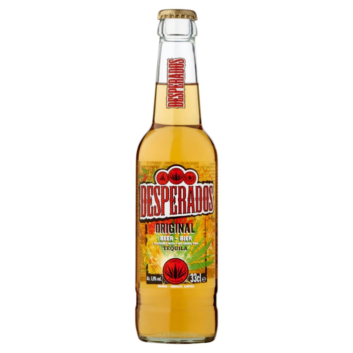 Desperados tequila ízesítésű, világos sörkülönlegesség 5,9%