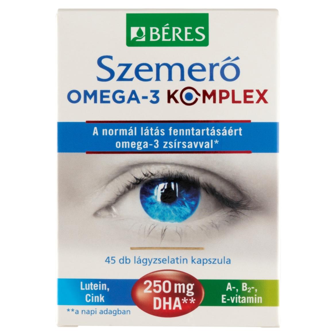 Béres Szemerő Omega-3 Komplex lágyzselatin kapszula