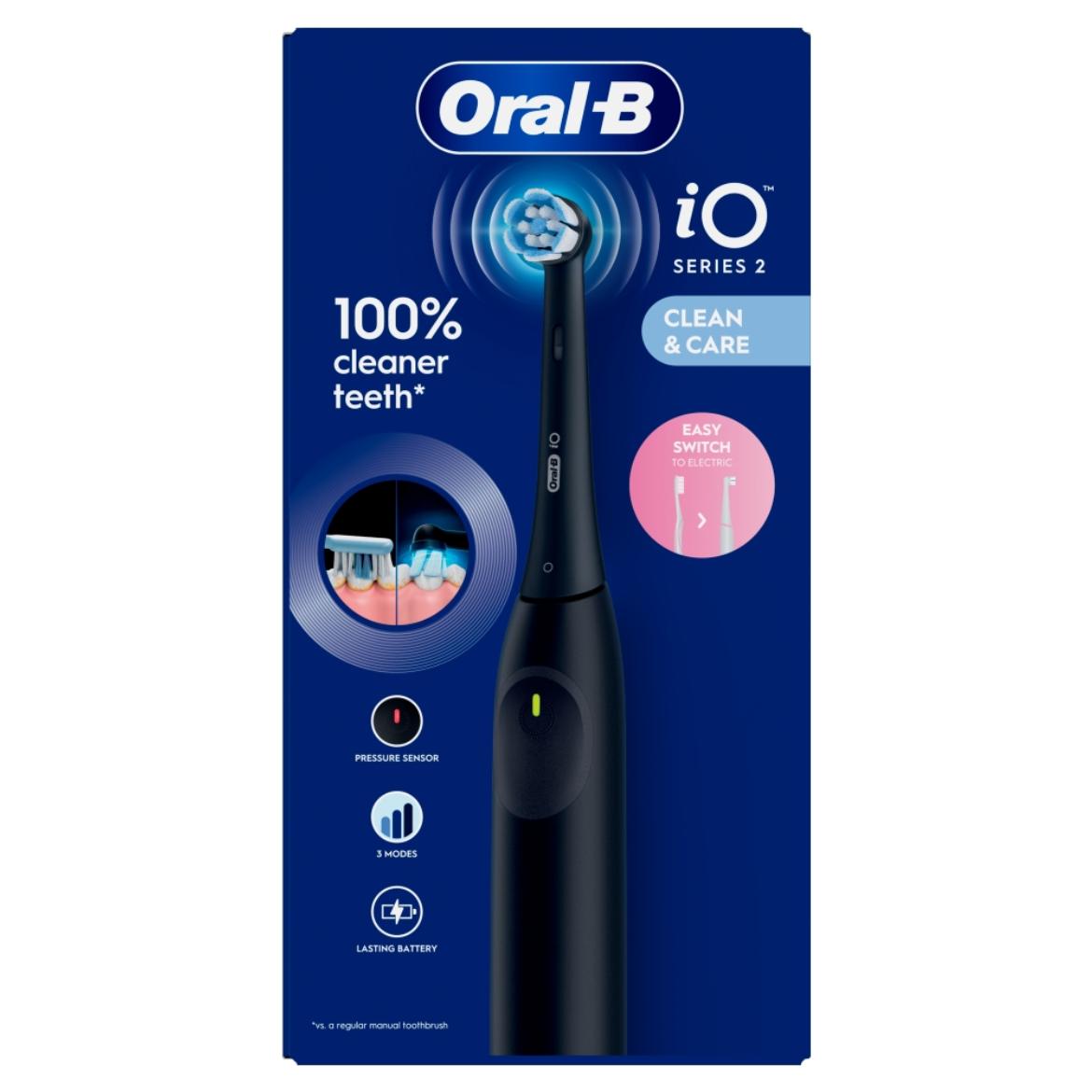 Oral-B iO 2 elektromos fogkefe /éjfekete