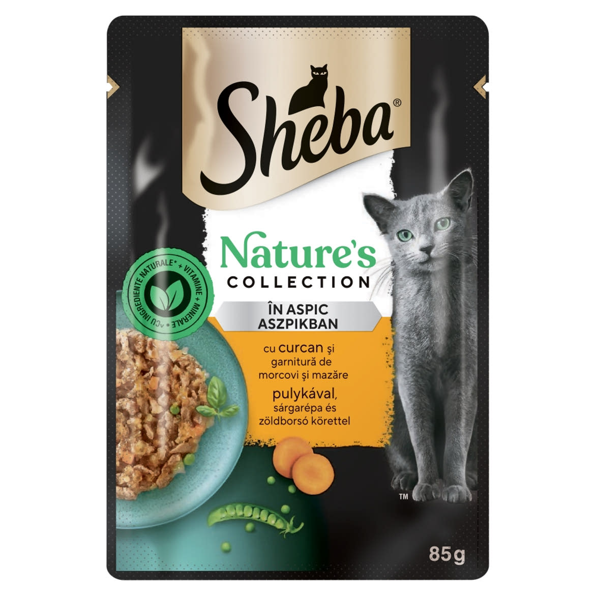 Sheba Nature's Collection teljes értékű nedves eledel felnőtt macskáknak aszpikban