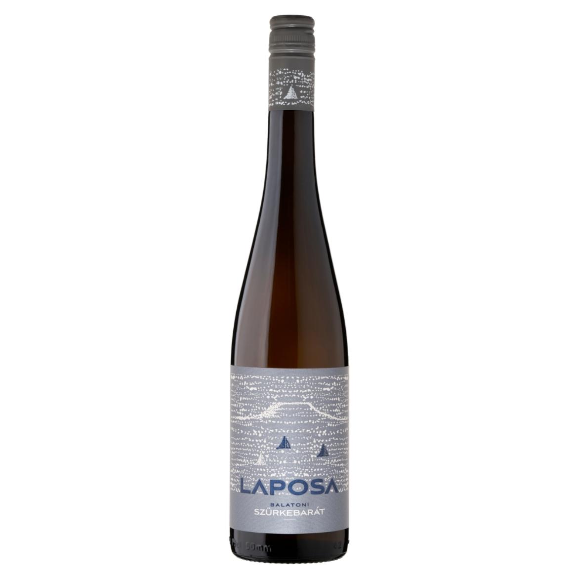 Laposa Balatoni Szürkebarát száraz fehérbor 12,5%