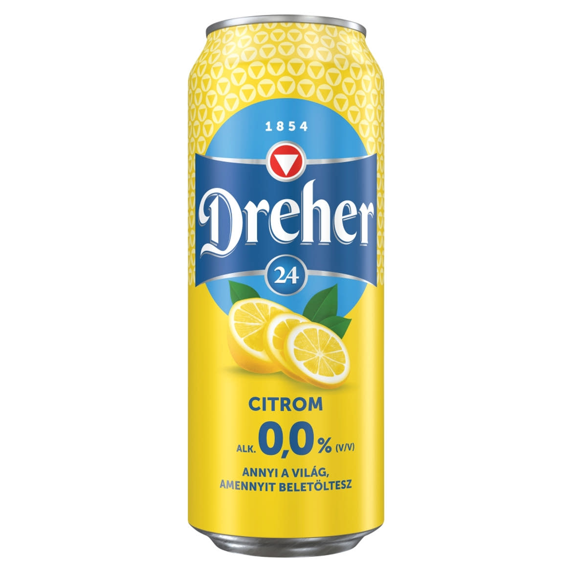 Dreher 24 citrom ízű ital és alkoholmentes világos sör keveréke