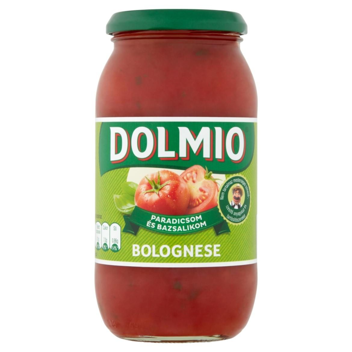 Dolmio Bolognese bolognai alap bazsalikommal és olívaolajjal
