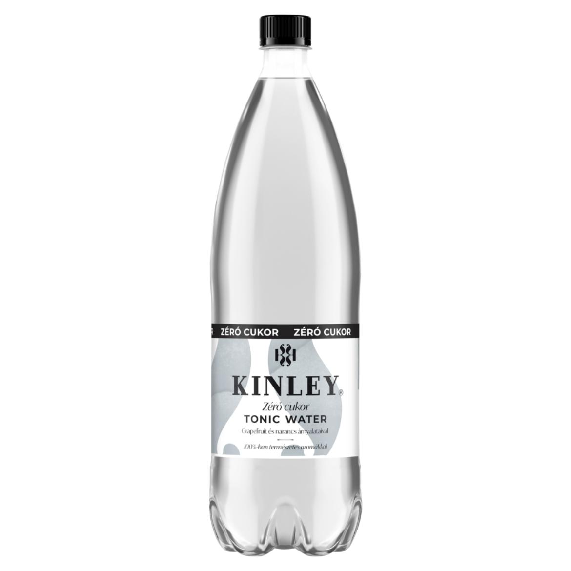 Kinley Zero tonikízű energiamentes szénsavas üdítőital édesítőszerekkel