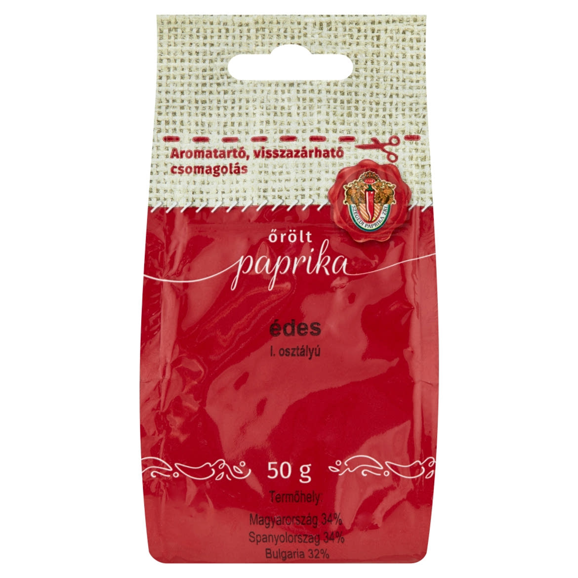Szegedi Paprika I. osztályú édes őrölt paprika