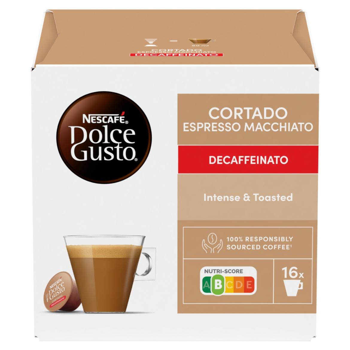 NESCAFÉ Dolce Gusto Cortado Espresso Macchiato koffeinmentes kávékapszula