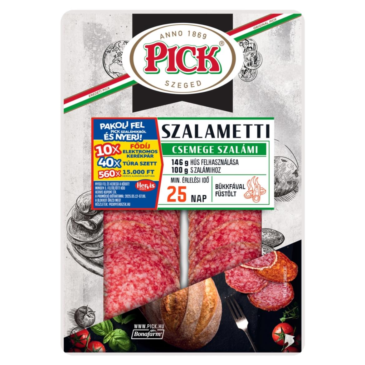 PICK Szalametti szeletelt csemege szalámi 70 g